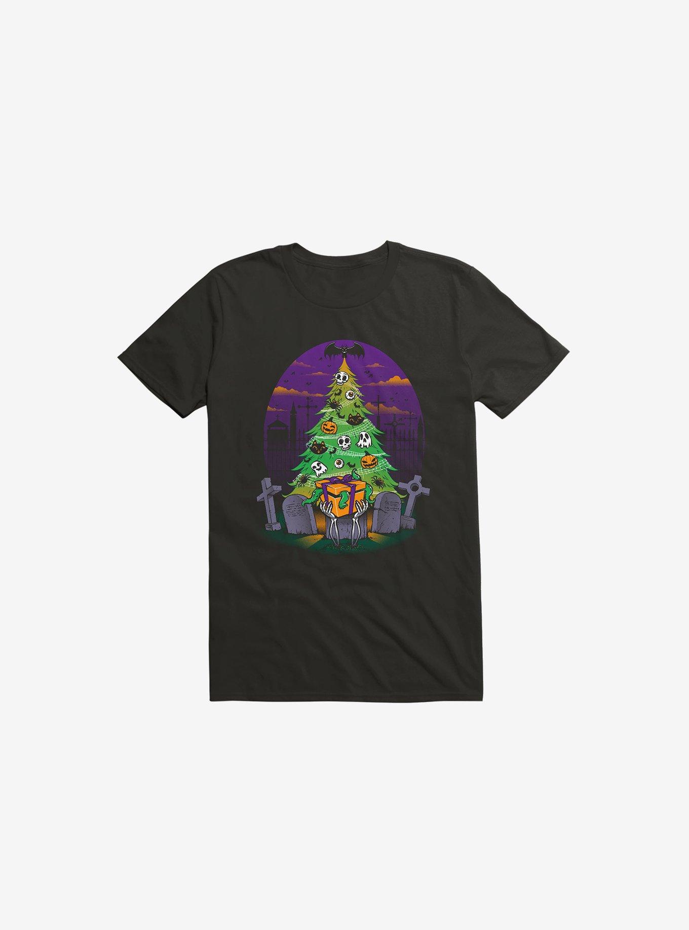 THRDLESS Halloween Is My Xmas Black T-Shirt