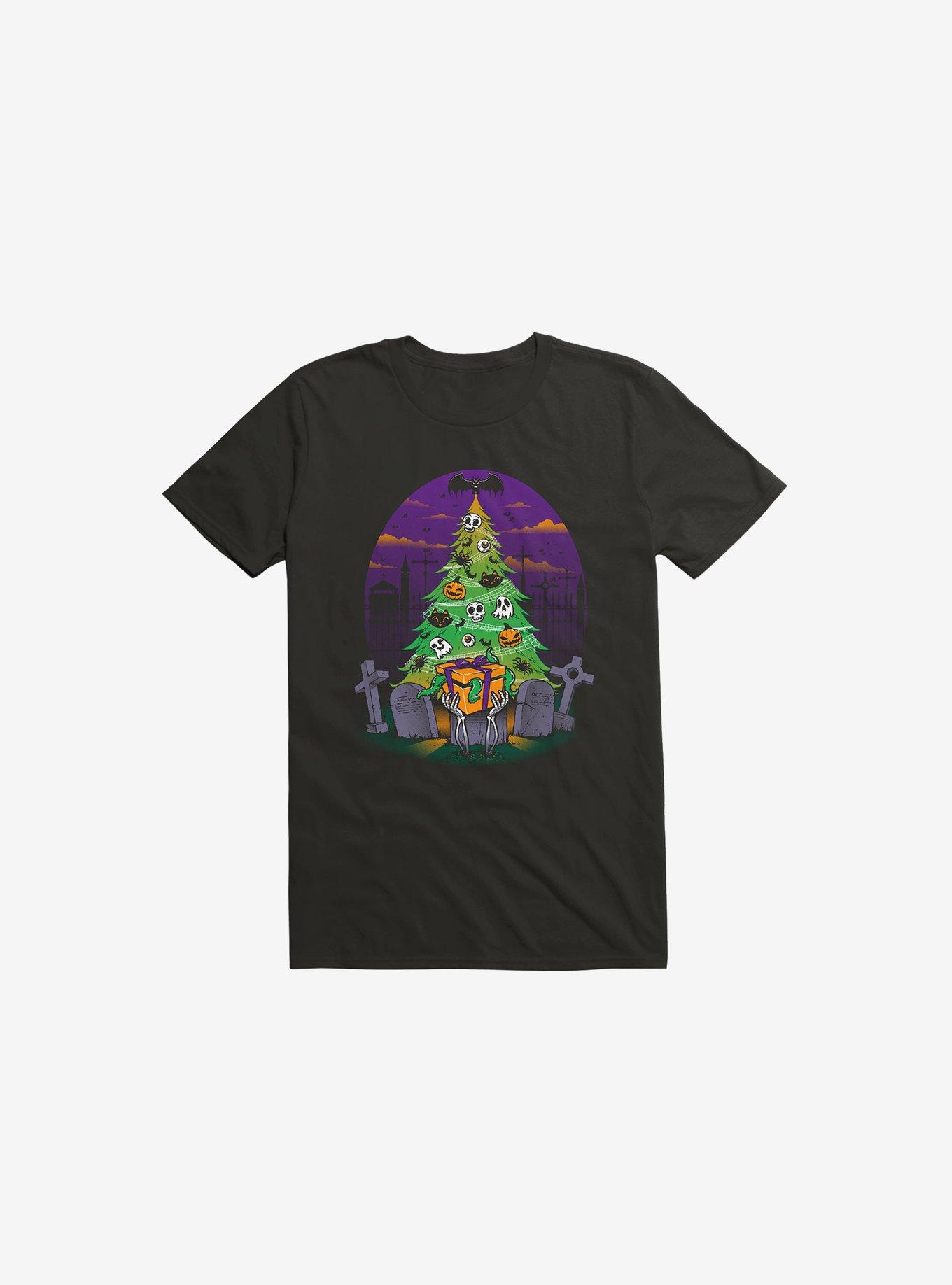 Halloween Is My Xmas Black T-Shirt, BLACK, hi-res