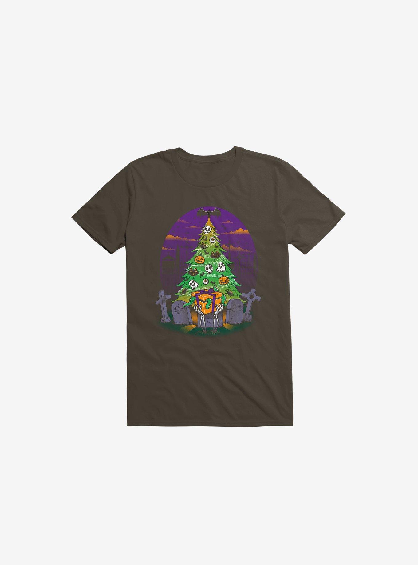 Halloween Is My Xmas Brown T-Shirt, , hi-res