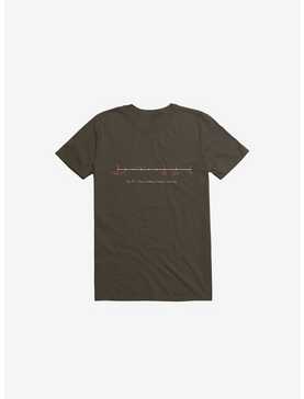 Human History Timeline Summary Brown T-Shirt, , hi-res