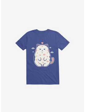 Love Cat Kisses Royal Blue T-Shirt, , hi-res