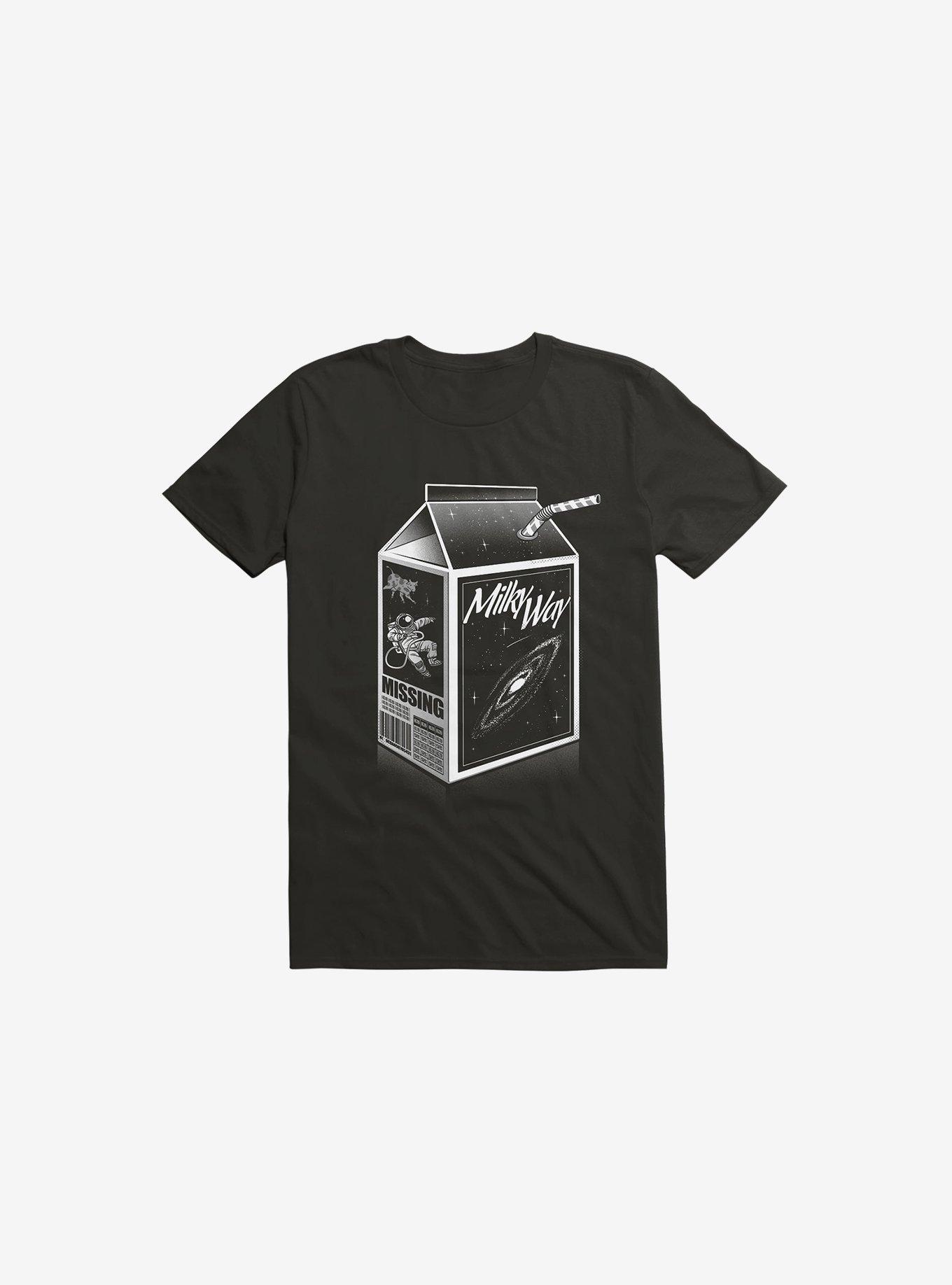 Milk Way Black T-Shirt, , hi-res