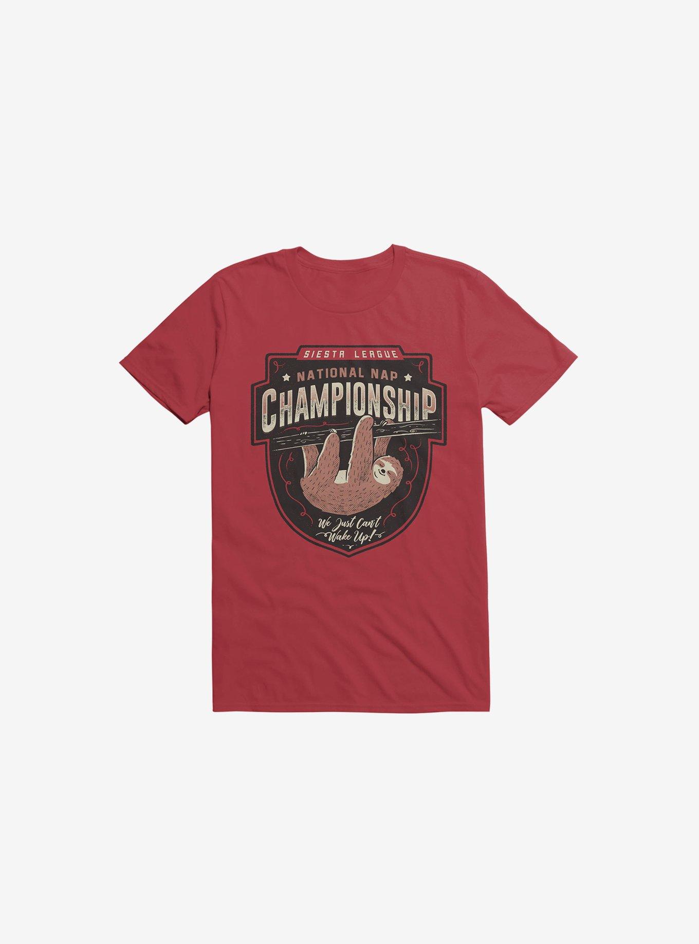 National Nap Championship T-Shirt, , hi-res