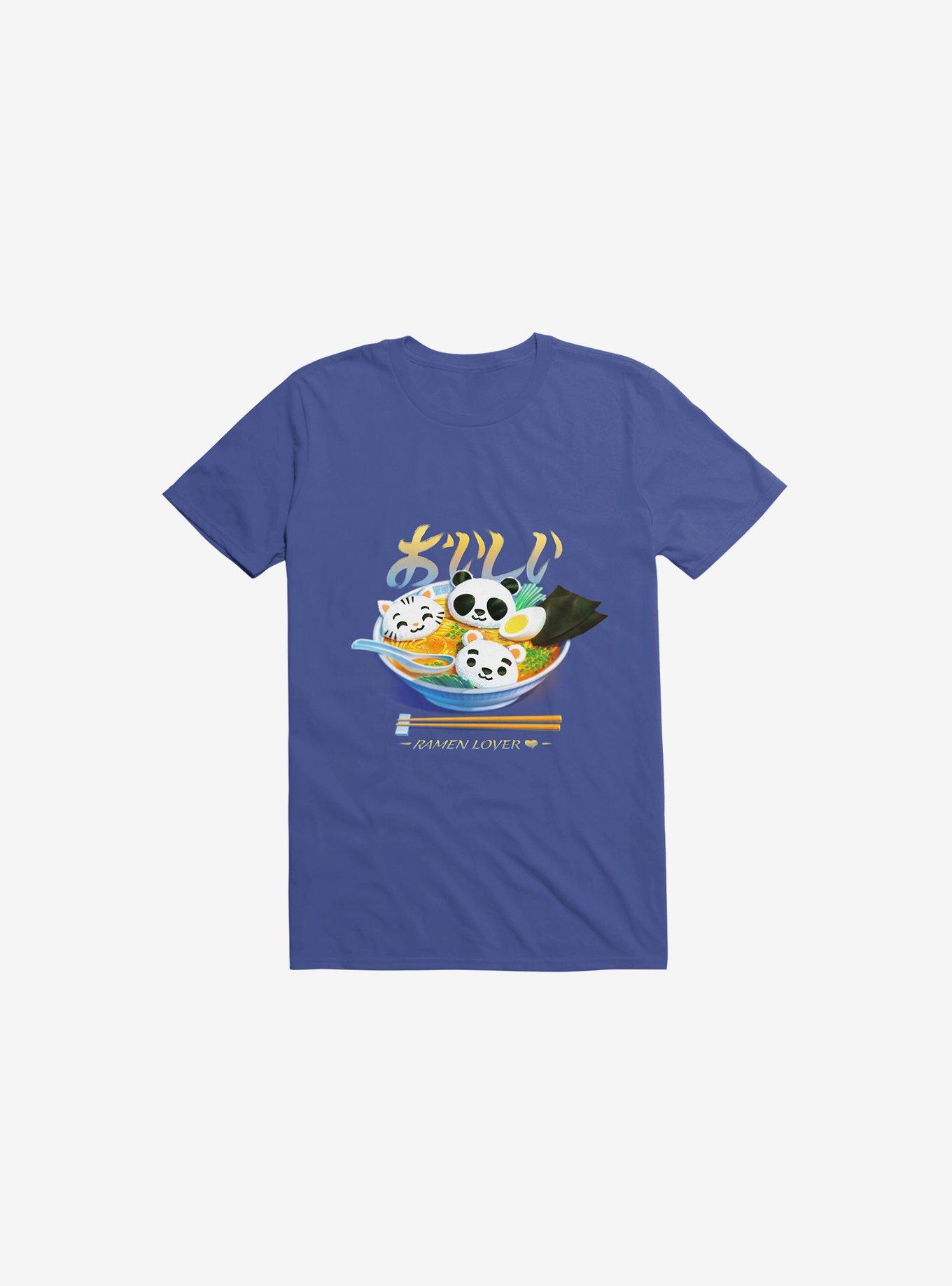 THRDLESS Ramen Panda Cat Bear T-Shirt