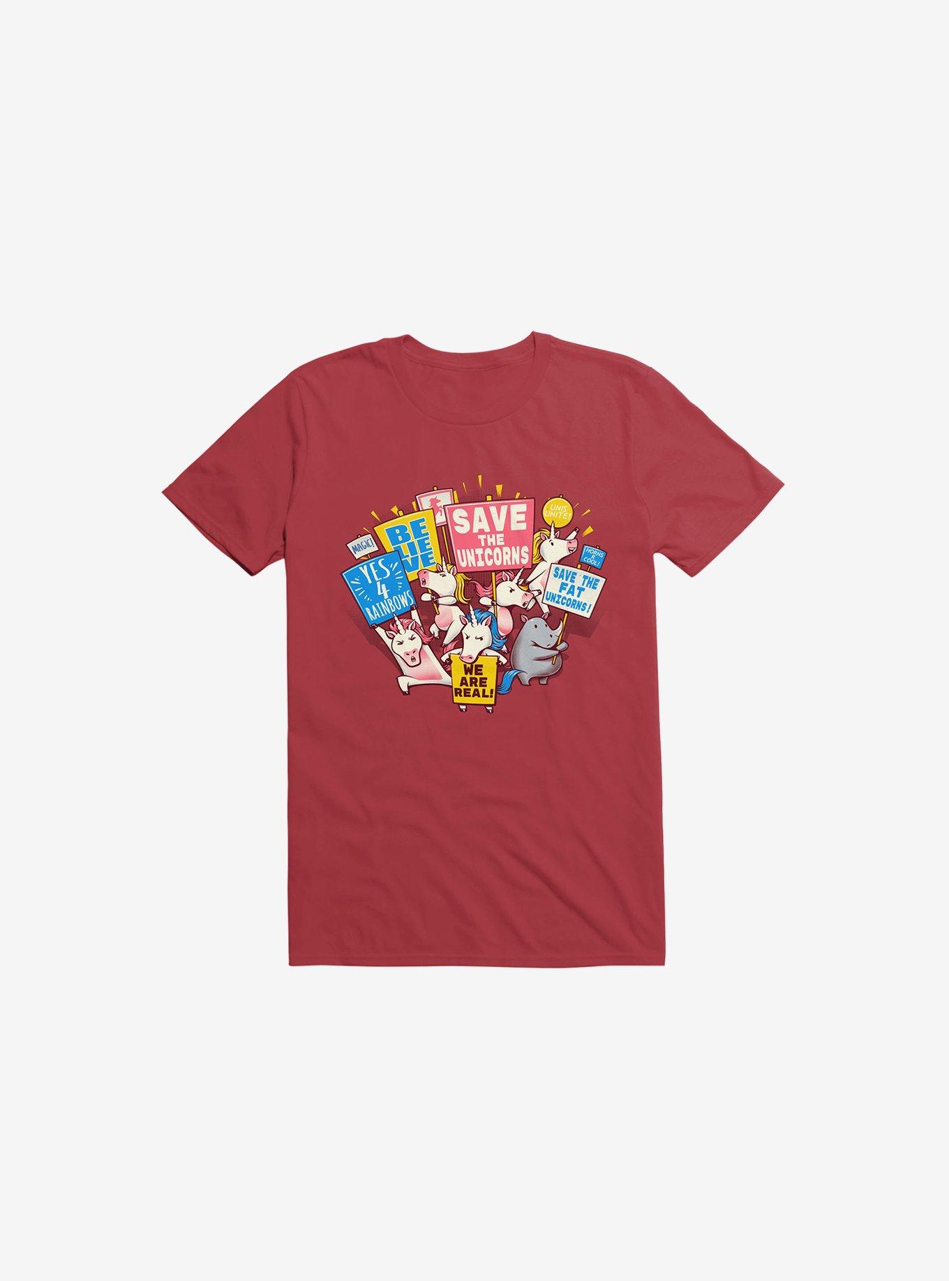 Save The Unicorns! T-Shirt, , hi-res