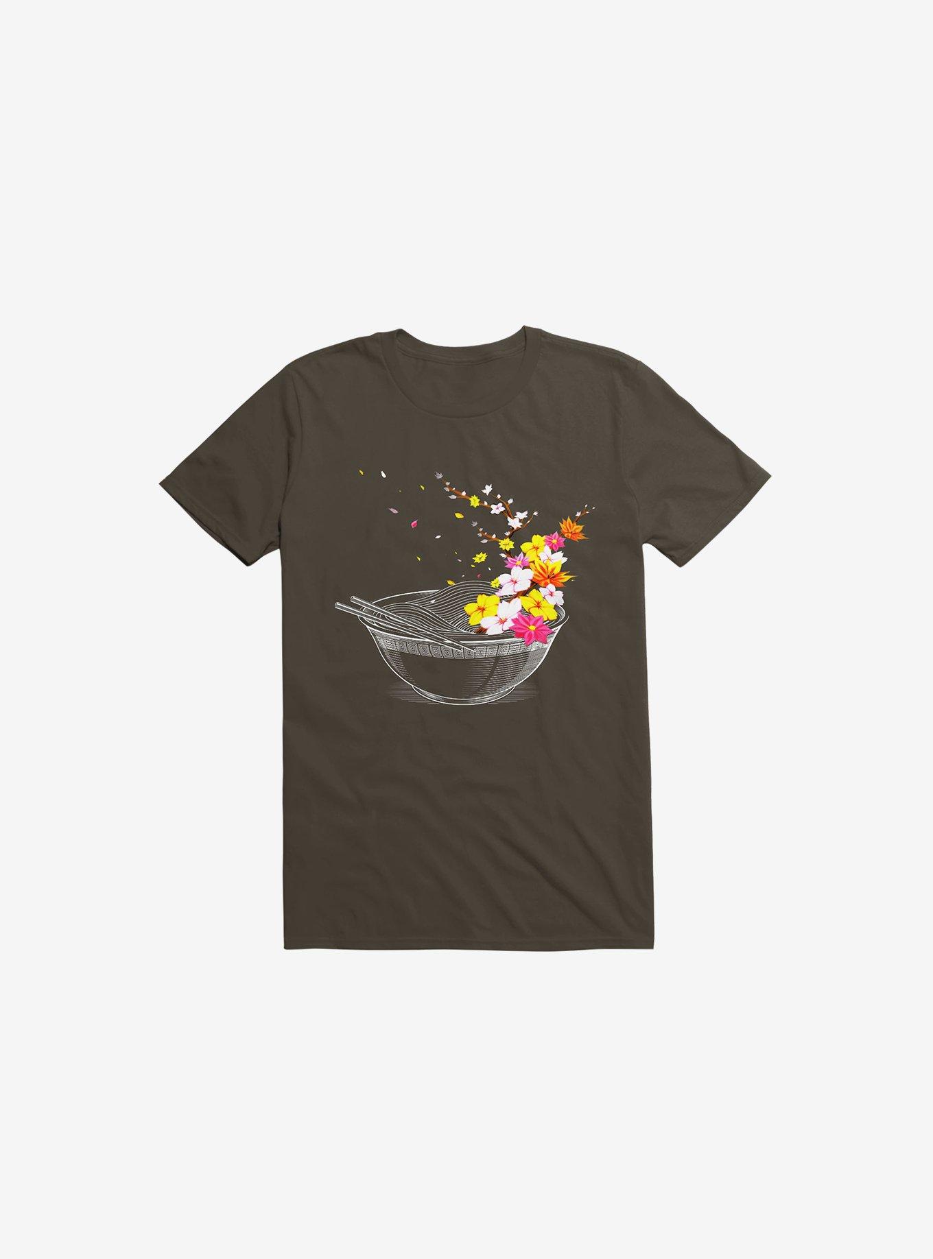 Simply Ramen T-Shirt, BROWN, hi-res