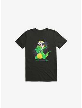 Unicorn T-Rex Dabbing T-Shirt, , hi-res