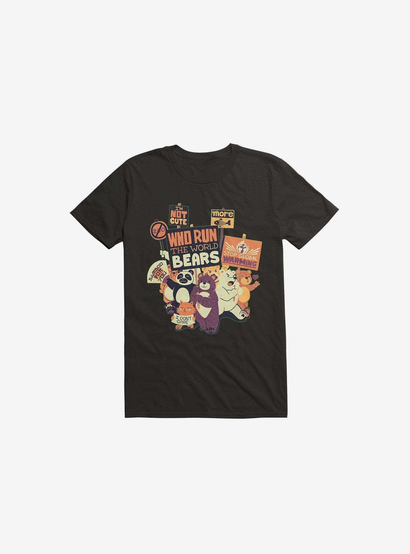 Who Run The World Bears T-Shirt, BLACK, hi-res