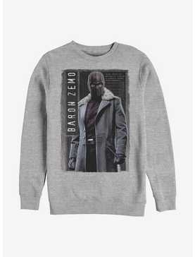 Marvel The Falcon And The Winter Soldier Baron Panel Crew Sweatshirt, , hi-res