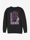 Marvel The Falcon And The Winter Soldier Named Zemo Crew Sweatshirt, BLACK, hi-res