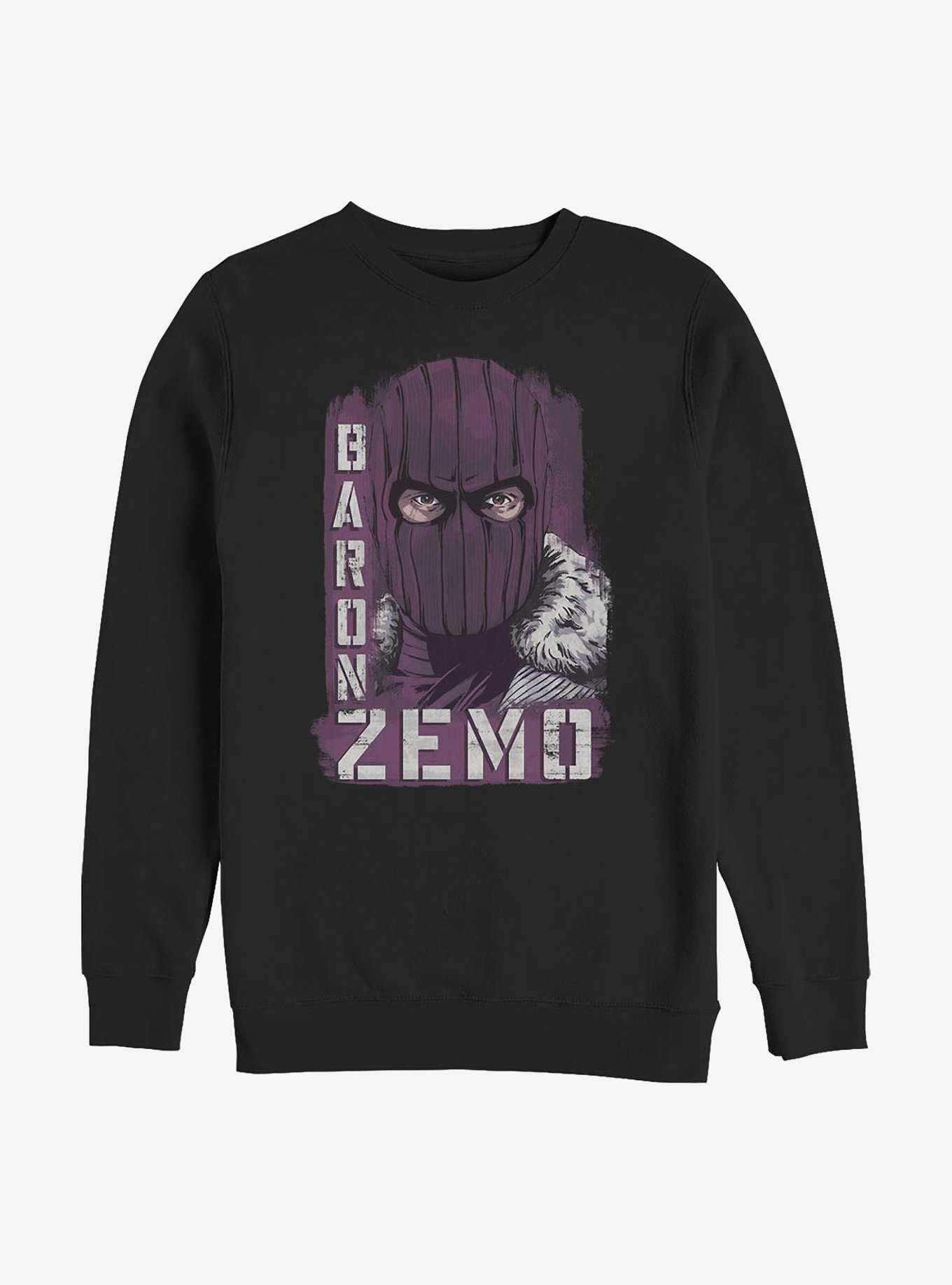 Marvel The Falcon And The Winter Soldier Named Zemo Crew Sweatshirt, , hi-res