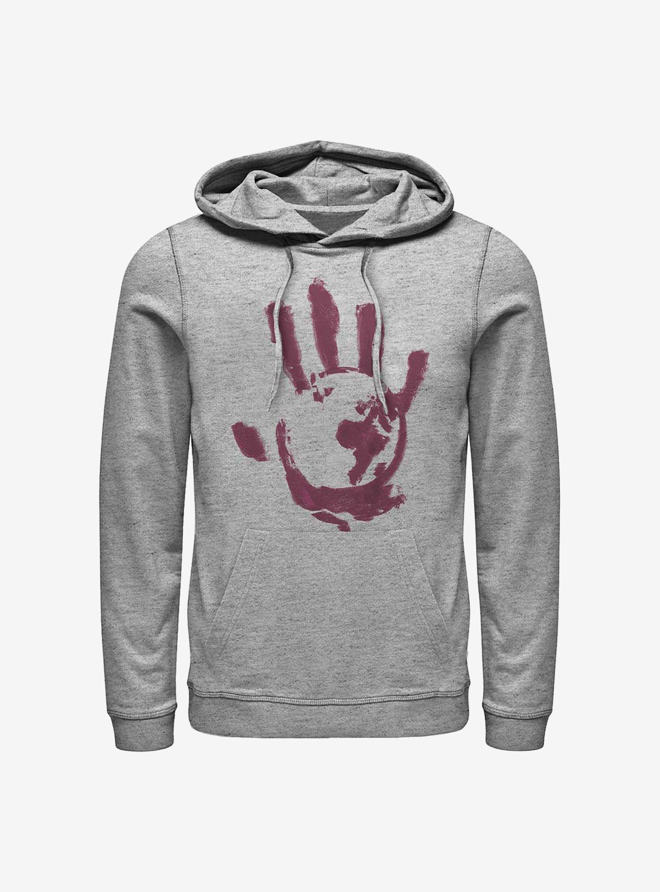Marvel The Falcon And The Winter Soldier Bloody Hand Hoodie, ATH HTR, hi-res