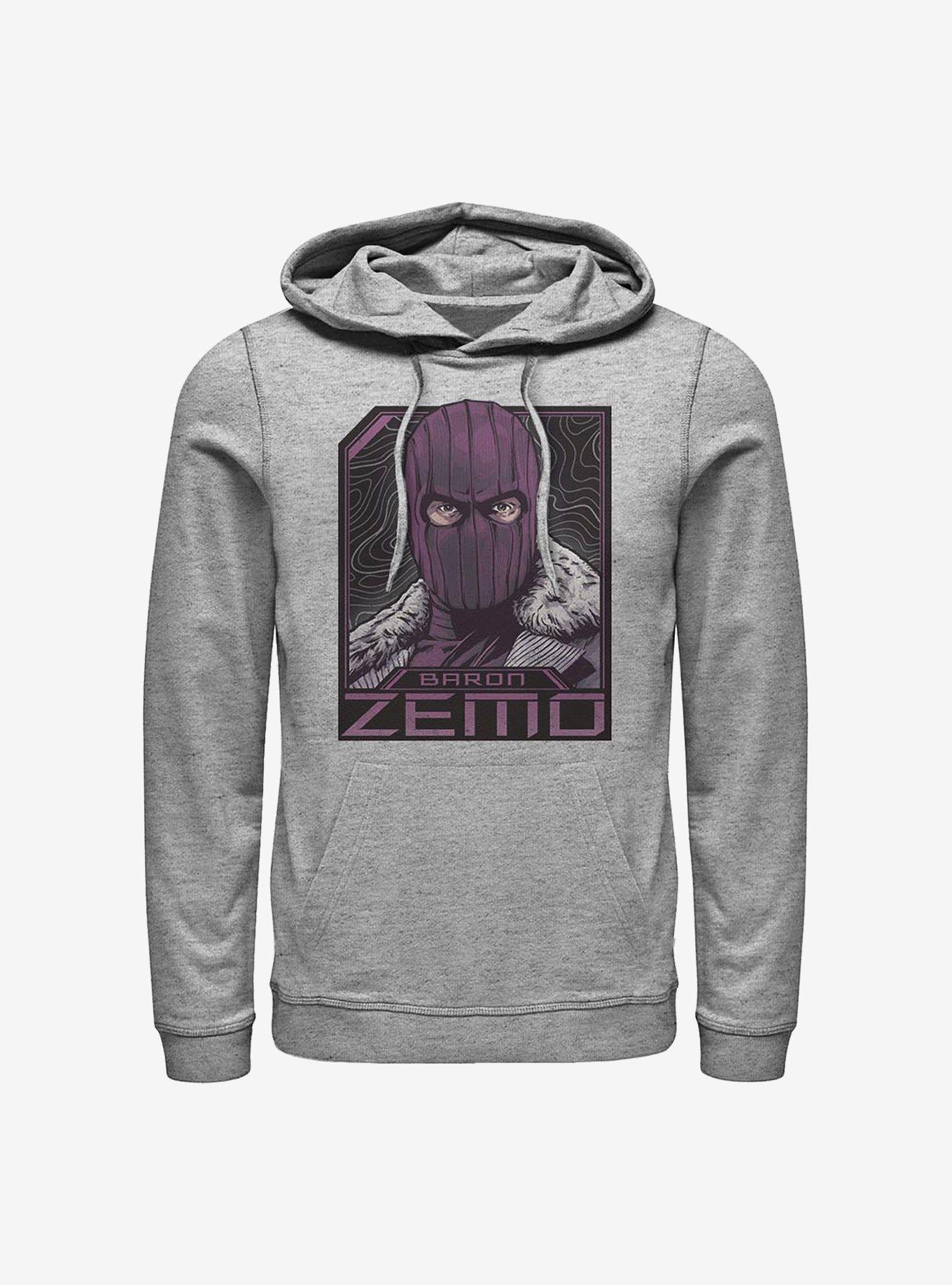 Marvel The Falcon And Winter Soldier Badge Of Zemo Hoodie