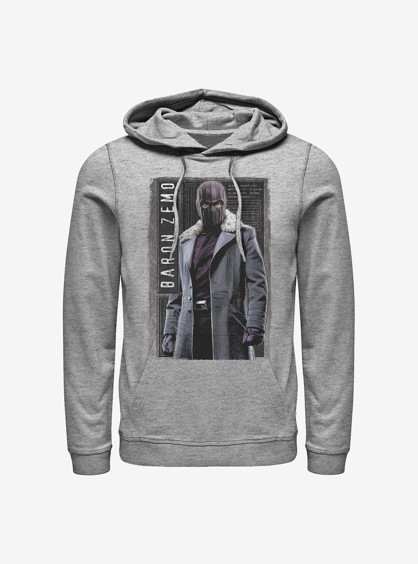 Marvel The Falcon And The Winter Soldier Baron Panel Hoodie