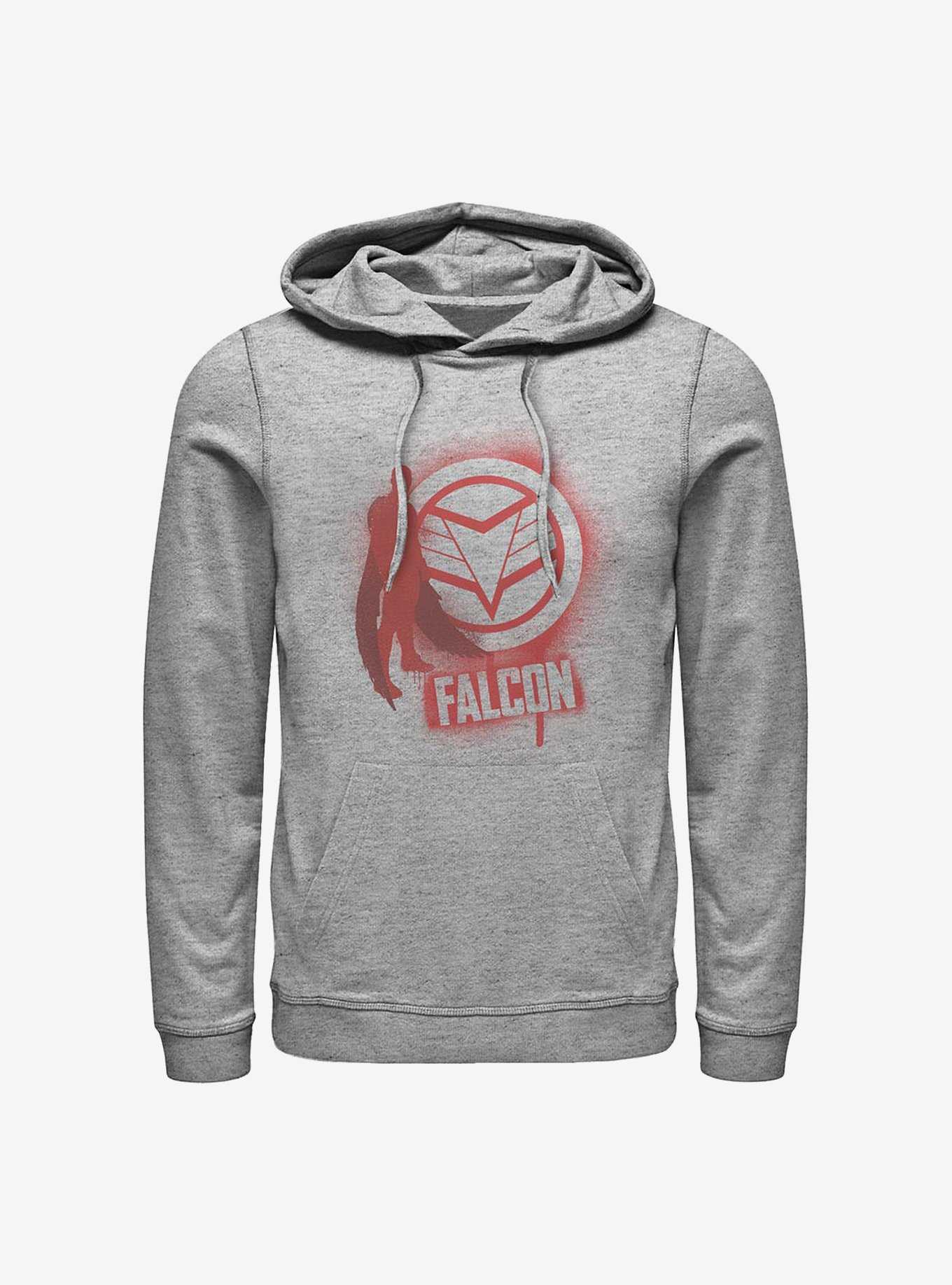 Marvel The Falcon And The Winter Soldier Falcon Spray Paint Hoodie, , hi-res
