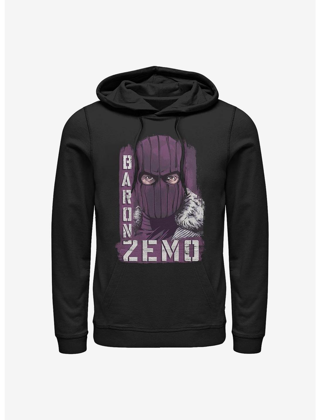 Marvel The Falcon And The Winter Soldier Named Zemo Hoodie, BLACK, hi-res