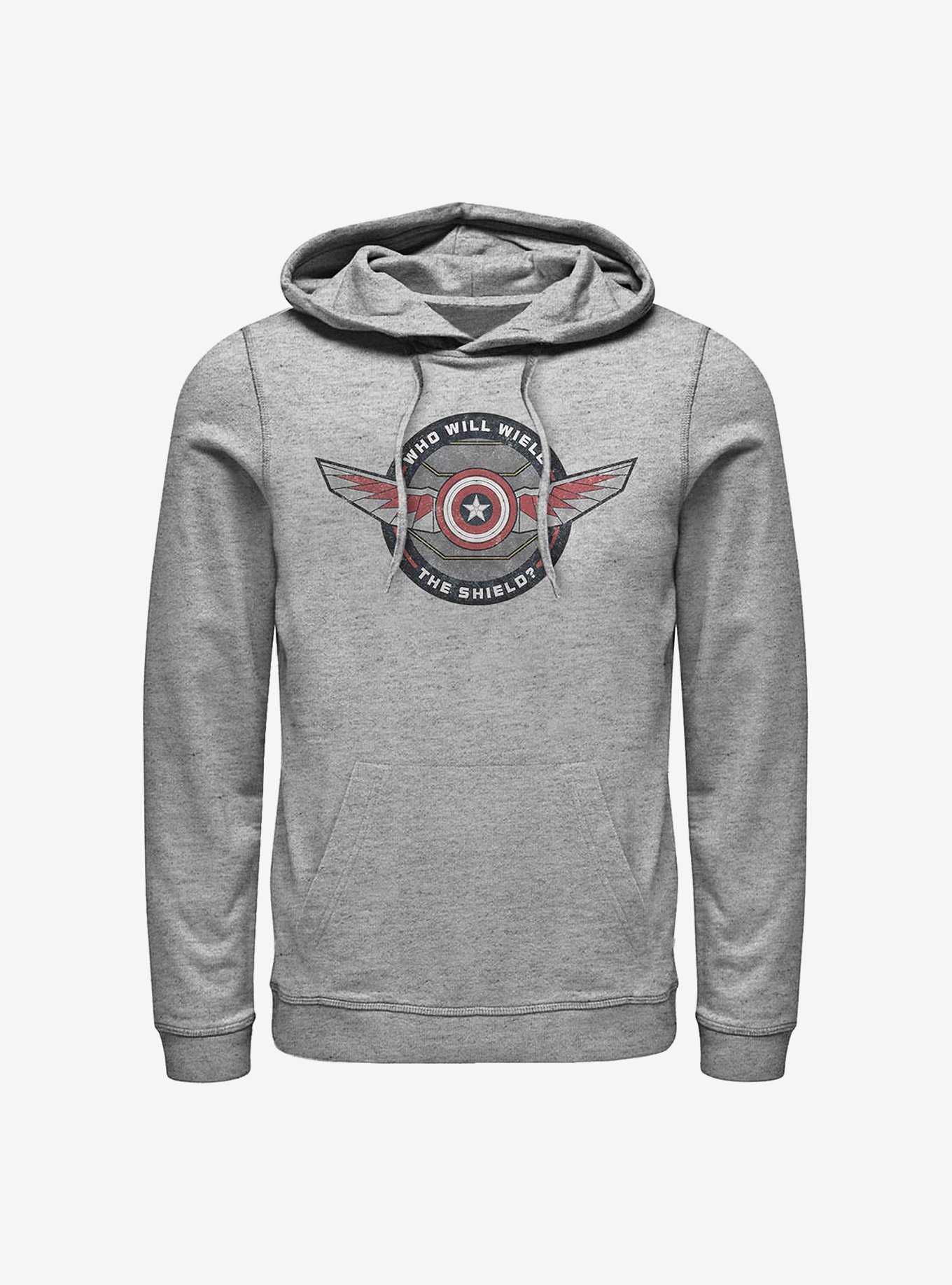Marvel The Falcon And The Winter Soldier Wield Shield Hoodie, , hi-res