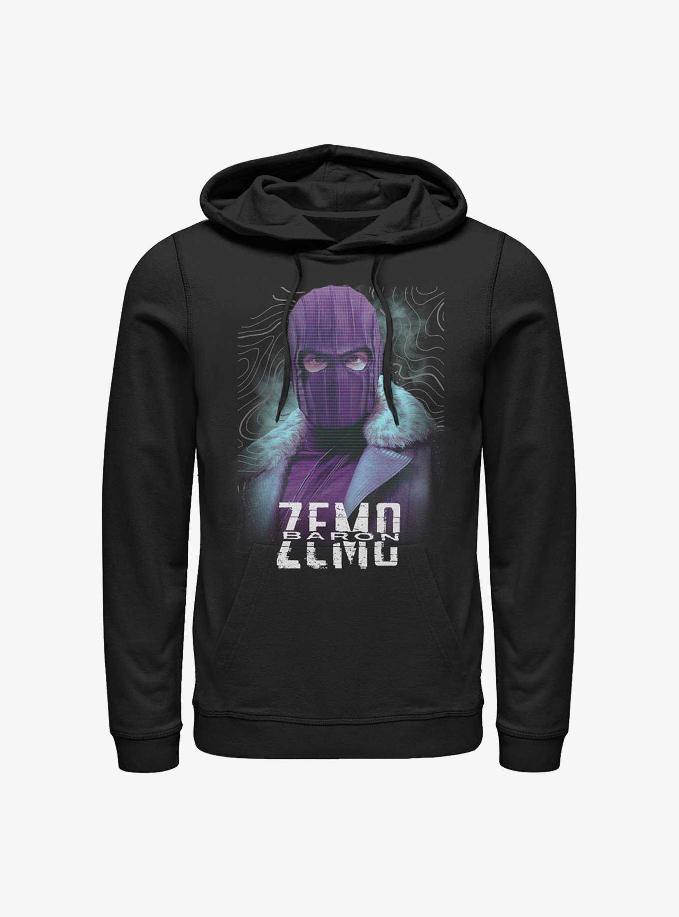 Marvel The Falcon And The Winter Soldier Zemo Purple Hoodie, , hi-res