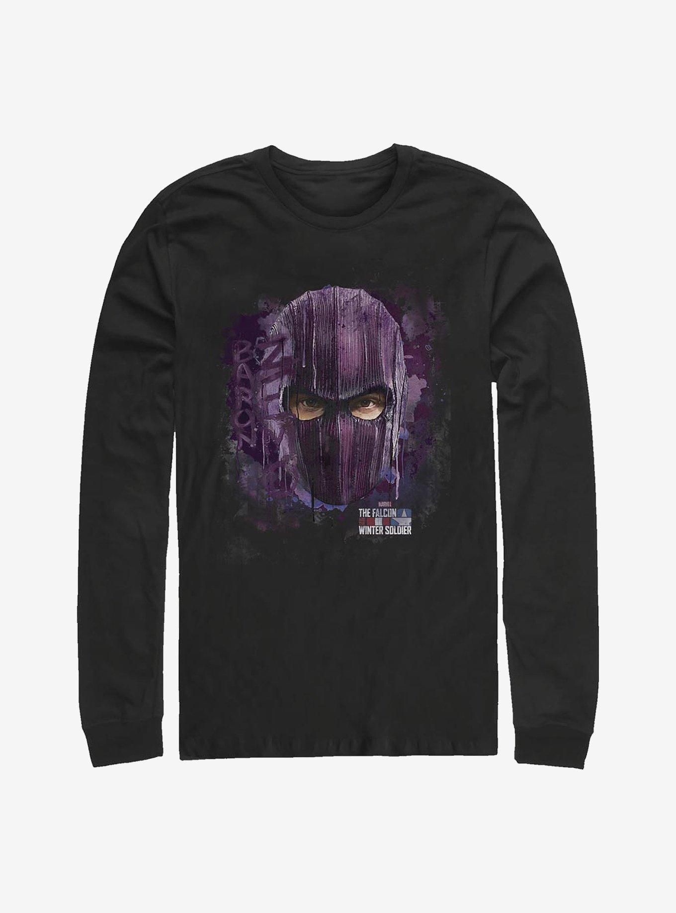 Marvel The Falcon And Winter Soldier Baron Eyes Long-Sleeve T-Shirt