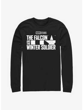 Marvel The Falcon And The Winter Soldier Logo Long-Sleeve T-Shirt, , hi-res