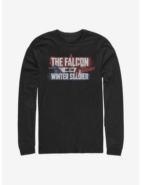 Marvel The Falcon And The Winter Soldier Spray Paint Logo Long-Sleeve T-Shirt, , hi-res