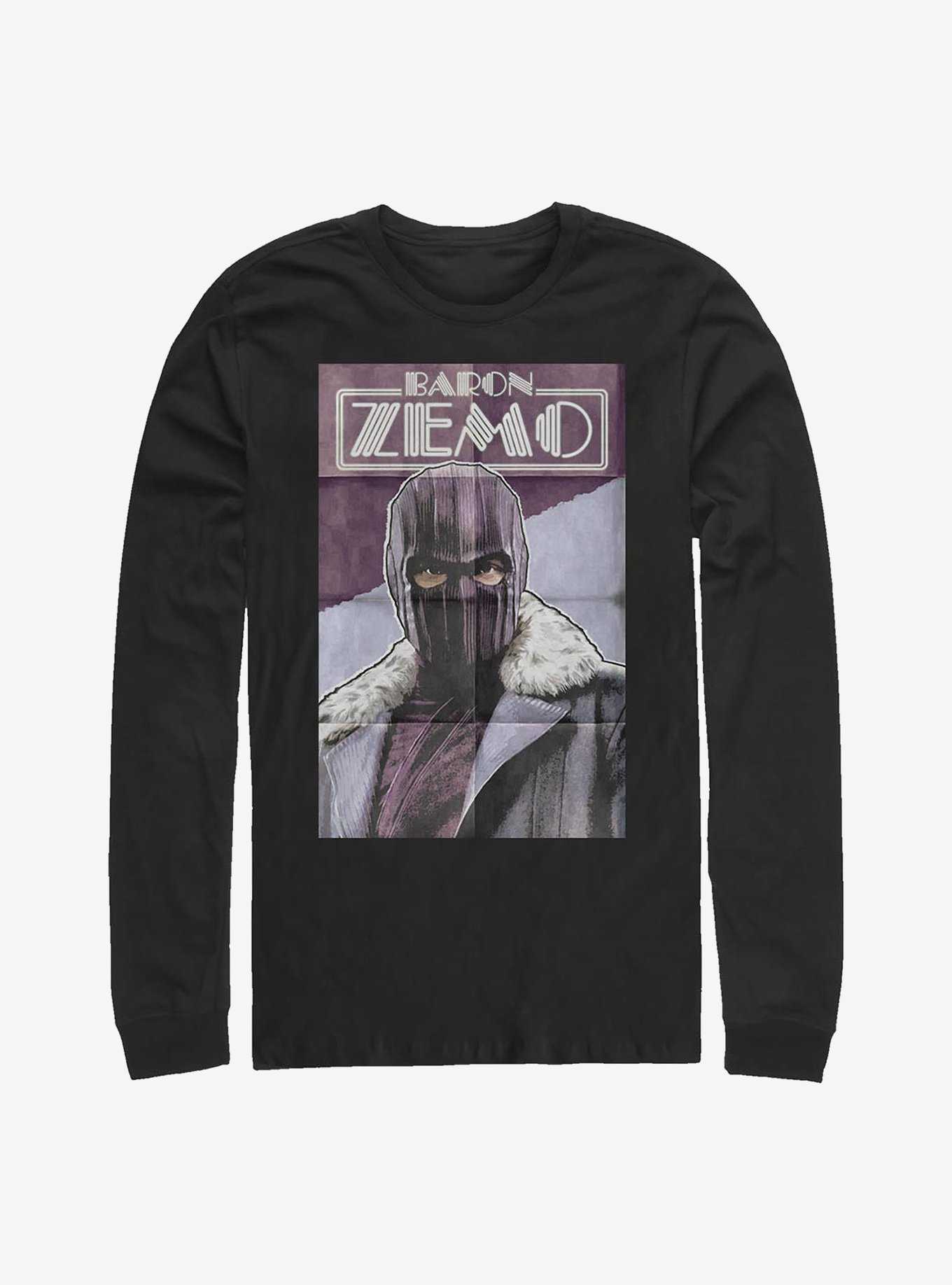 Marvel The Falcon And The Winter Soldier Zemo Poster Long-Sleeve T-Shirt, , hi-res
