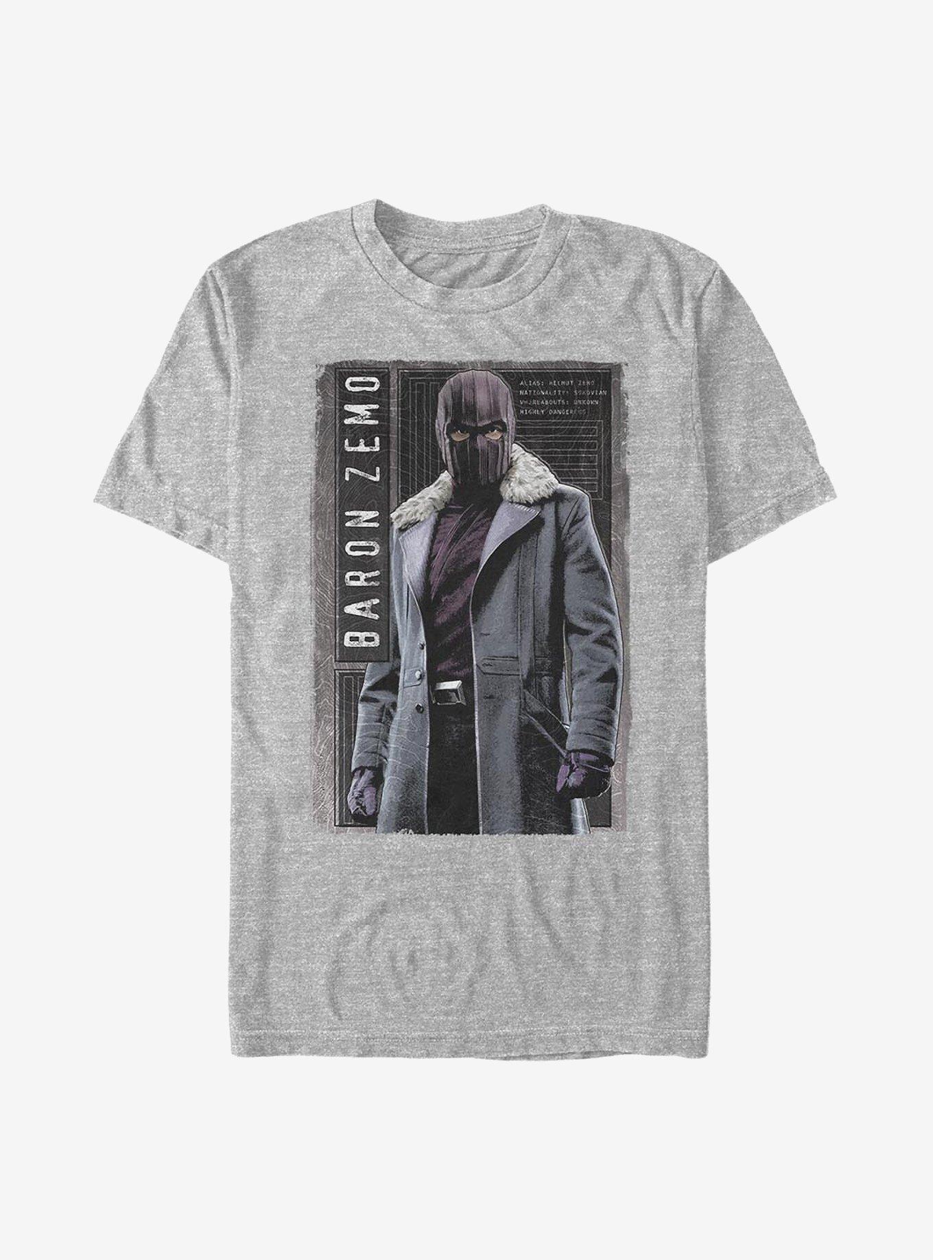 Marvel The Falcon And The Winter Soldier Baron Panel T-Shirt, , hi-res