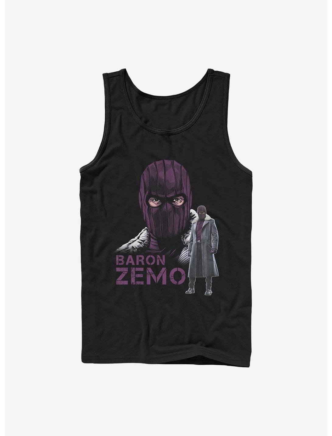 Marvel The Falcon And The Winter Soldier Masked Zemo Tank, BLACK, hi-res