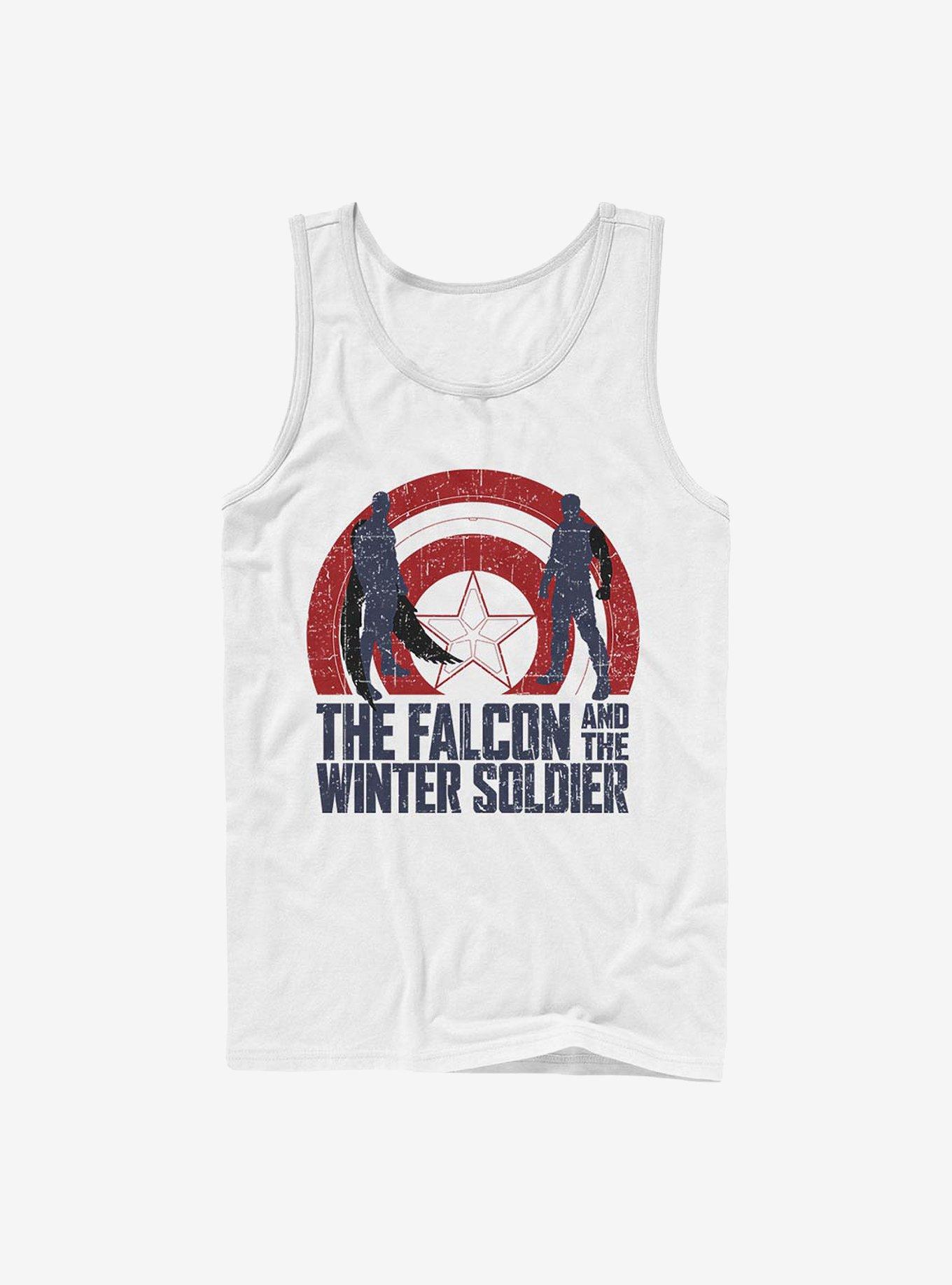 Marvel The Falcon And The Winter Soldier Shield Outline Tank, , hi-res