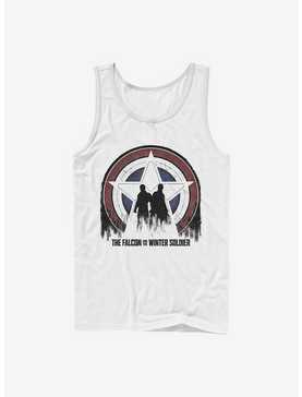 Marvel The Falcon And The Winter Soldier Silhouette Shield Tank, , hi-res