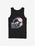 Marvel The Falcon And The Winter Soldier Wielding The Shield Tank, BLACK, hi-res