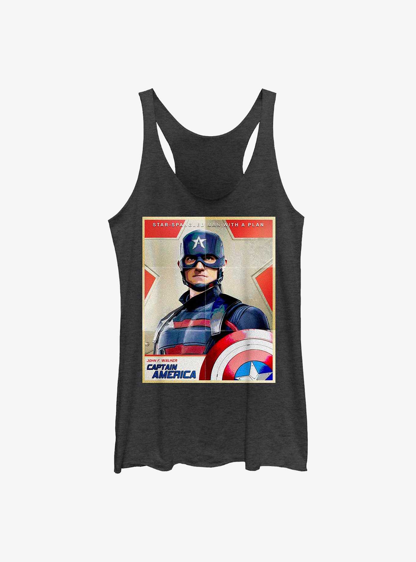 Marvel The Falcon And The Winter Soldier Inspired By Cap Girls Tank, , hi-res