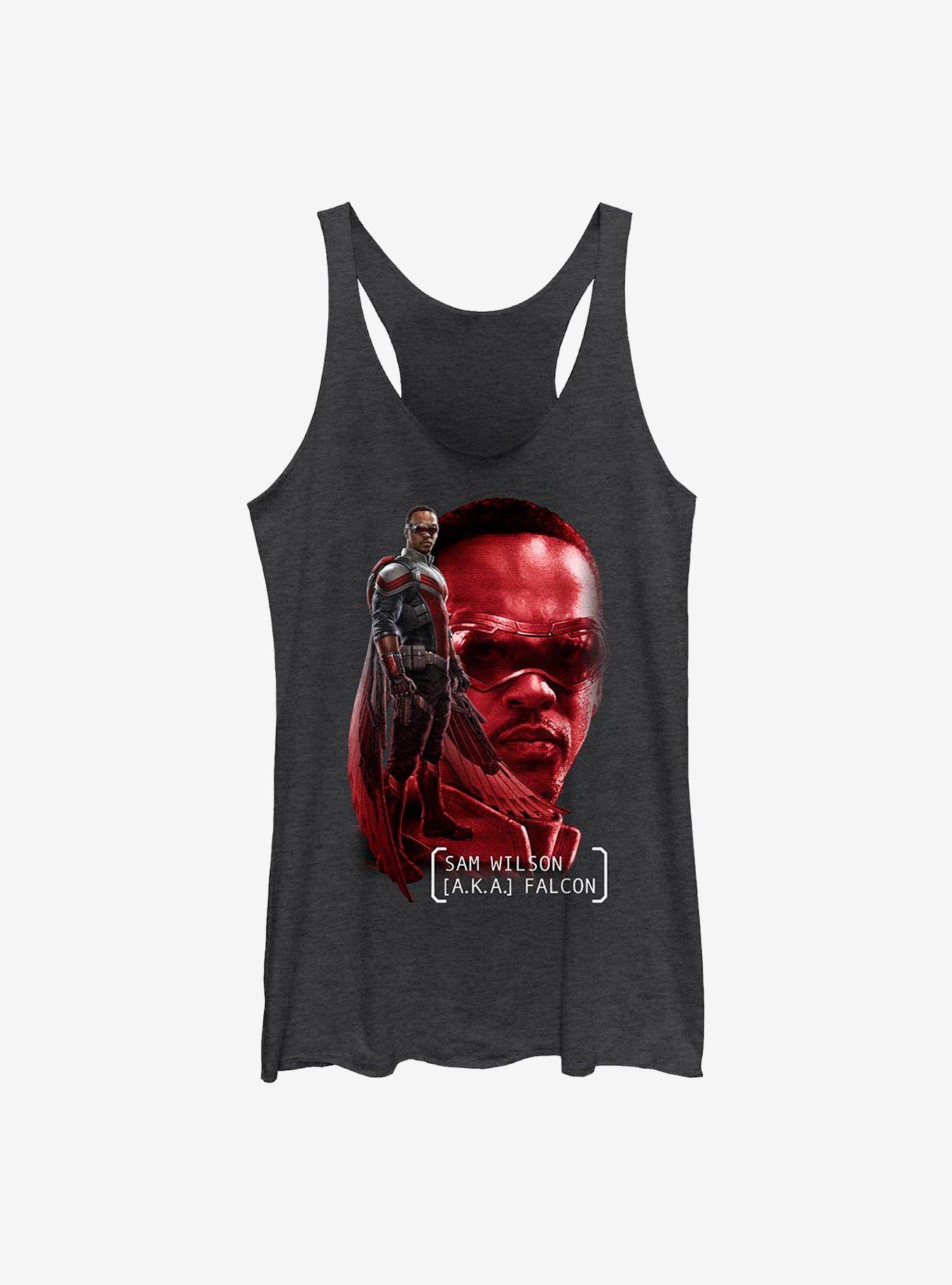 Marvel The Falcon And The Winter Soldier Sam A.K.A Falcon Girls Tank, , hi-res