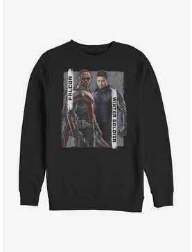 Marvel The Falcon And The Winter Soldier Falcon And Winter Soldier Crew Sweatshirt, , hi-res