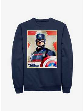 Marvel The Falcon And The Winter Soldier Inspired By Cap Crew Sweatshirt, , hi-res
