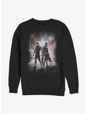 Marvel The Falcon And The Winter Soldier Team Poster Crew Sweatshirt, , hi-res