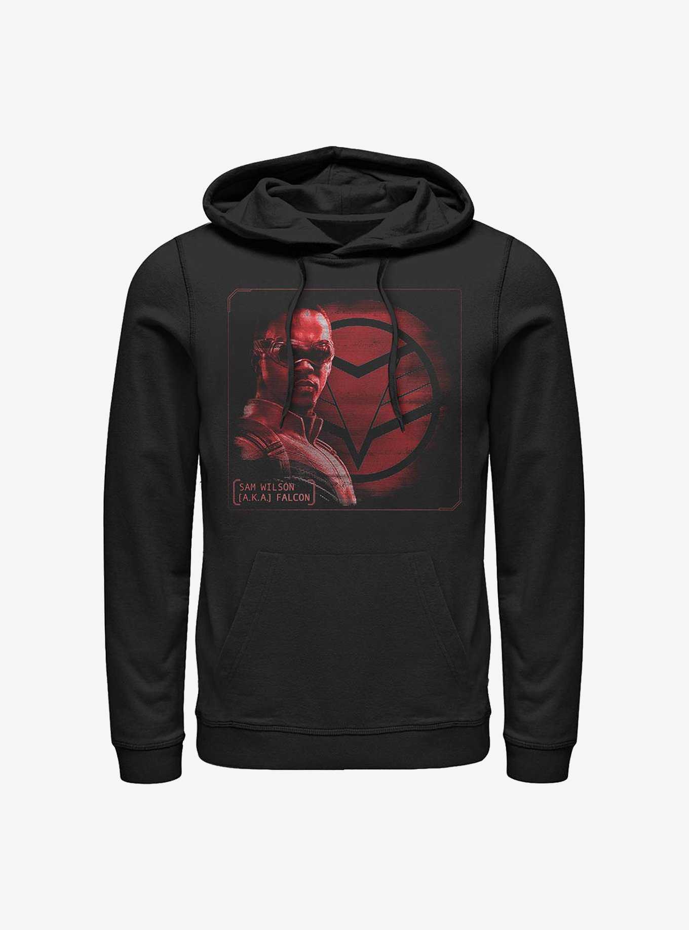 Marvel The Falcon And The Winter Soldier Falcon Profile Hoodie, , hi-res