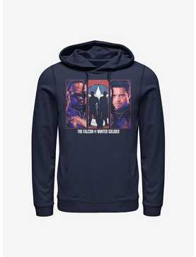 Marvel The Falcon And The Winter Soldier Falcon Winter Soldier Group Hoodie, , hi-res