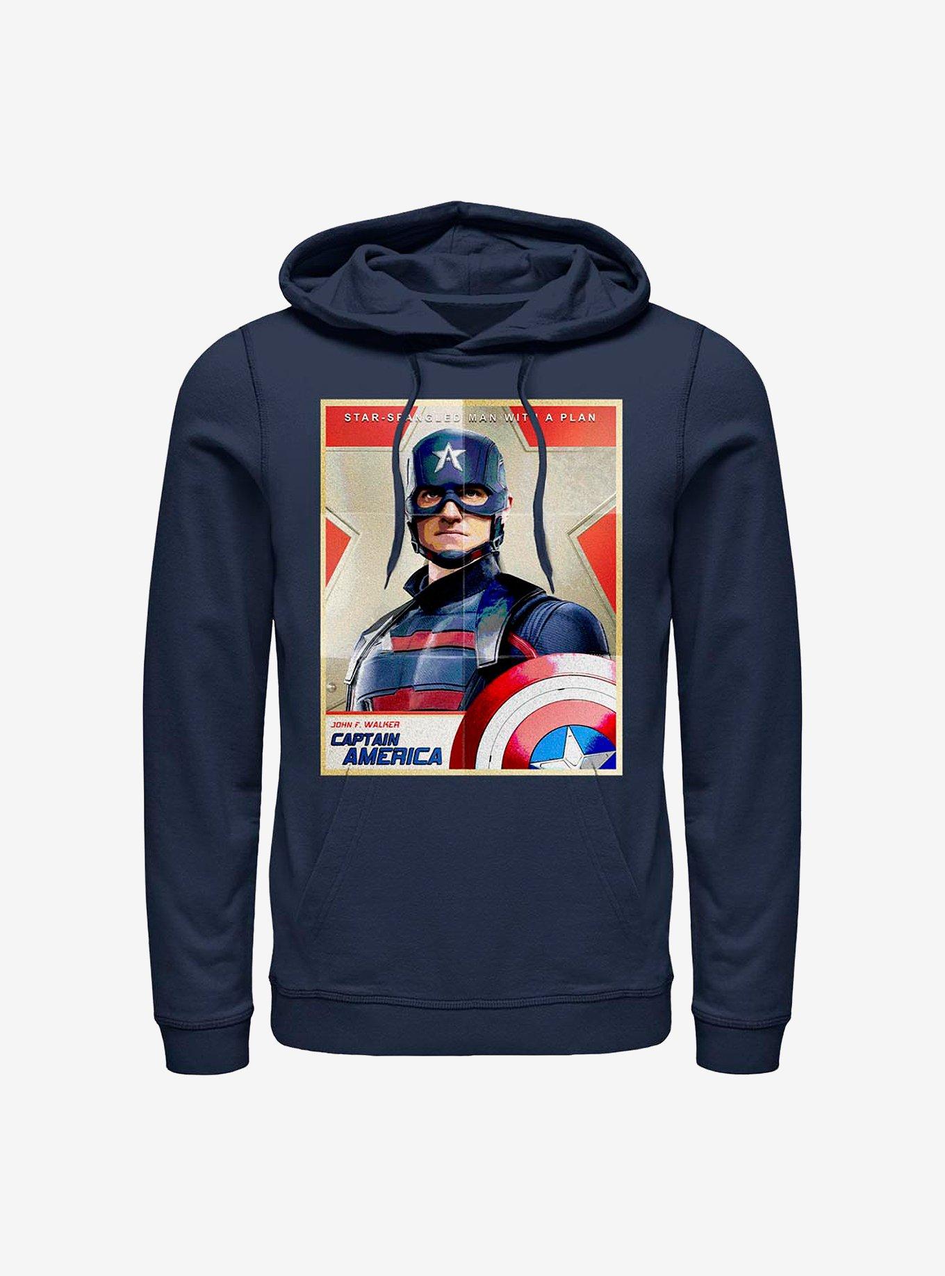 Marvel The Falcon And The Winter Soldier Inspired By Cap Hoodie, , hi-res