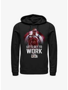 Marvel The Falcon And The Winter Soldier Let's Get To Work Hoodie, , hi-res