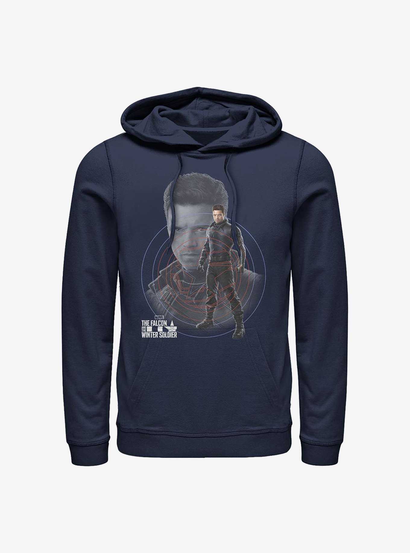 Marvel The Falcon And The Winter Soldier Winter Hero Bucky Hoodie, , hi-res