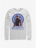 Marvel The Falcon And The Winter Soldier Bucky Pose Long-Sleeve T-Shirt, WHITE, hi-res