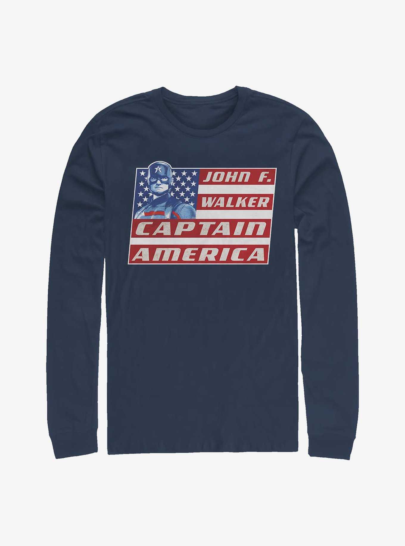 Marvel The Falcon And The Winter Soldier Captain Walker Long-Sleeve T-Shirt, , hi-res