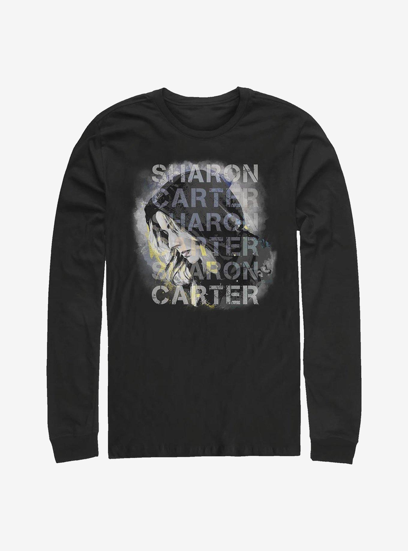 Marvel The Falcon And The Winter Soldier Carter Overlay Long-Sleeve T-Shirt, , hi-res