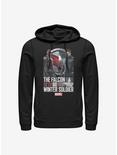 Marvel The Falcon And The Winter Soldier Falcon And Bucky Long-Sleeve T-Shirt, BLACK, hi-res