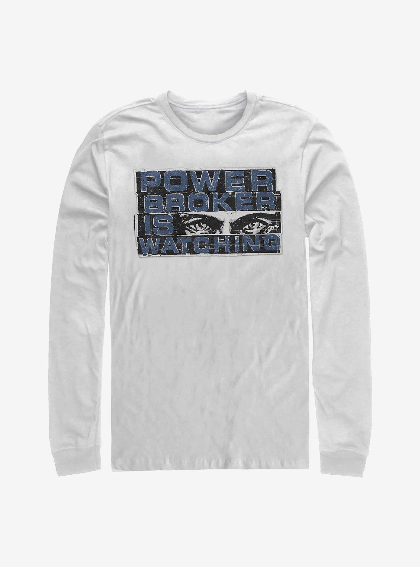 Marvel The Falcon And The Winter Soldier Power Broker Eyes Long-Sleeve T-Shirt, , hi-res