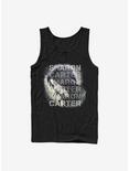 Marvel The Falcon And The Winter Soldier Carter Overlay Tank, BLACK, hi-res