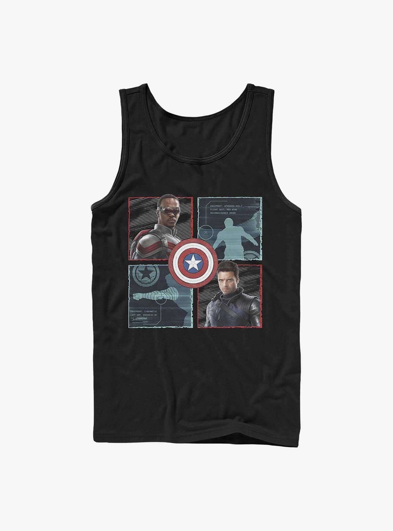 Marvel The Falcon And The Winter Soldier Hero Box Up Tank, , hi-res