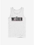 Marvel The Falcon And The Winter Soldier Walker Logo Painted Tank, WHITE, hi-res