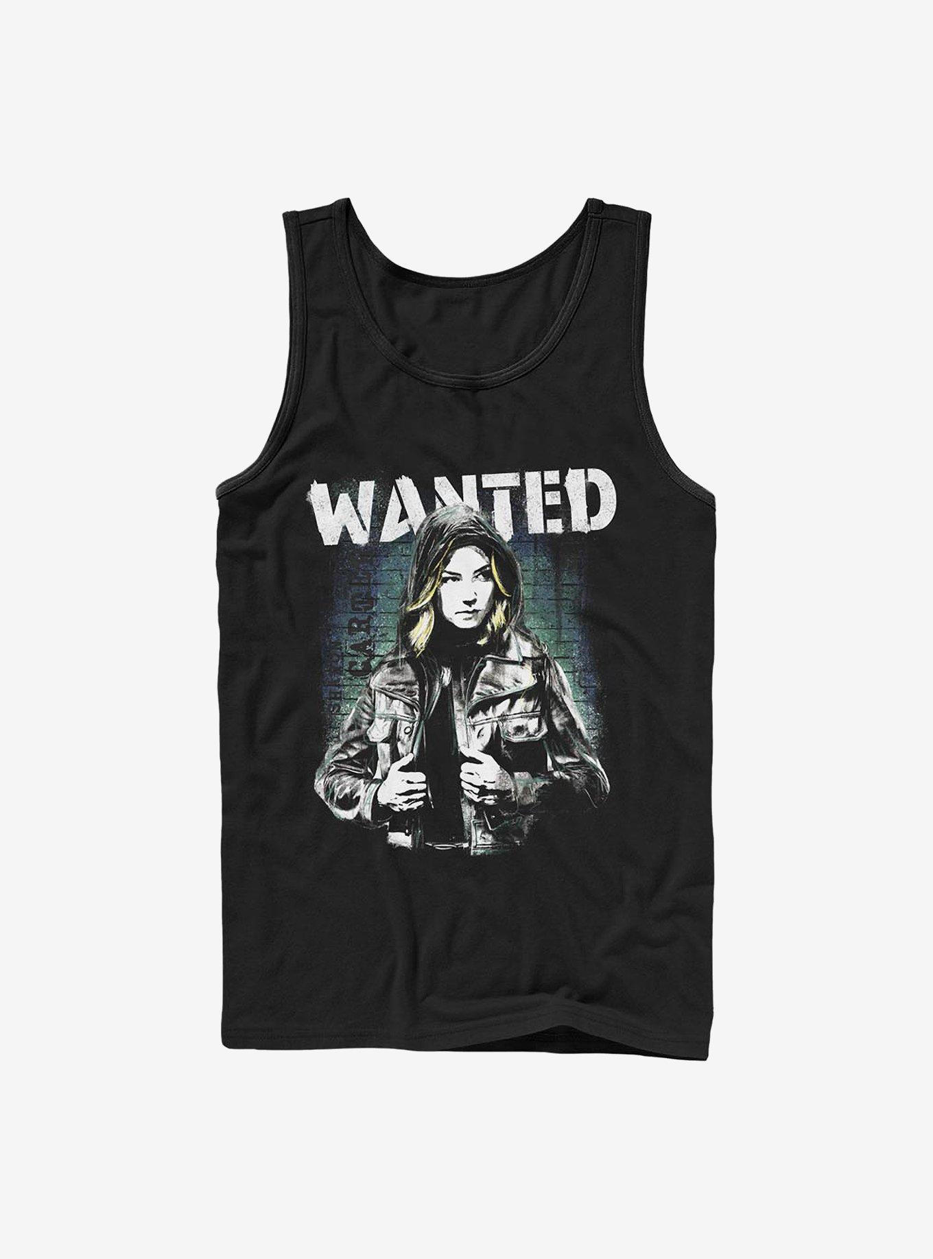 Marvel The Falcon And The Winter Soldier Wanted Sharon Carter Tank, BLACK, hi-res